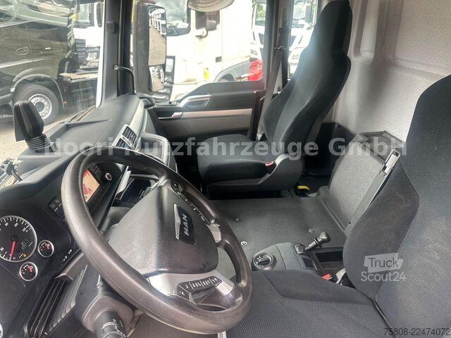 Kuorma-autoon asennettu nosturi MAN TGS 26.440 Baustoff Hiab XS177 K Lenk Navi