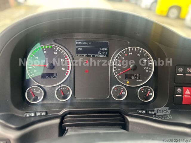 Kuorma-autoon asennettu nosturi MAN TGS 26.440 Baustoff Hiab XS177 K Lenk Navi