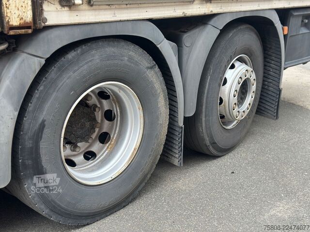 Kuorma-autoon asennettu nosturi MAN TGS 26.440 Baustoff Palfinger PK 18001L Lenk