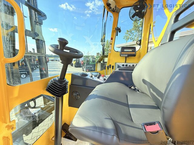 Wózek widłowy czterokierunkowy Combilift C5000 DIESEL TRIPLEX SCALE POSITIONER