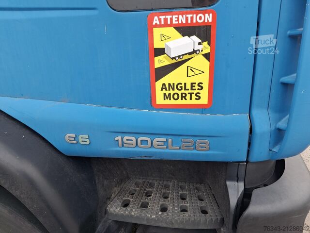 Camion plateau avec bâche IVECO EUROCARGO ML 190EL28P - E6