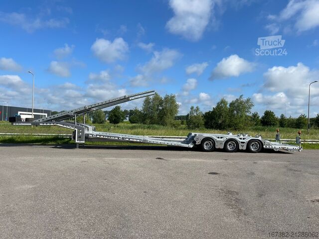 Biltransport skåpbil VEGA Trailer PROMAX 3 axle trucktransporter