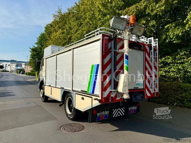 Ugunsdzēsēju mašīna Mercedes-Benz SK 1222 V6 / 4x4 / Seilwinde / 35.000Tkm