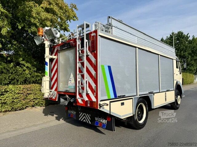 Ugunsdzēsēju mašīna Mercedes-Benz SK 1222 V6 / 4x4 / Seilwinde / 35.000Tkm