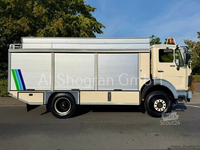 Ugunsdzēsēju mašīna Mercedes-Benz SK 1222 V6 / 4x4 / Seilwinde / 35.000Tkm