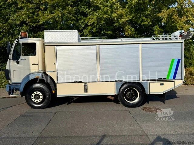 Ugunsdzēsēju mašīna Mercedes-Benz SK 1222 V6 / 4x4 / Seilwinde / 35.000Tkm