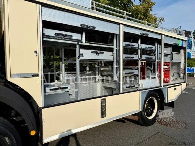 Ugunsdzēsēju mašīna Mercedes-Benz SK 1222 V6 / 4x4 / Seilwinde / 35.000Tkm
