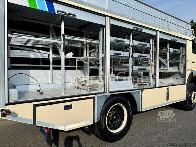 Ugunsdzēsēju mašīna Mercedes-Benz SK 1222 V6 / 4x4 / Seilwinde / 35.000Tkm