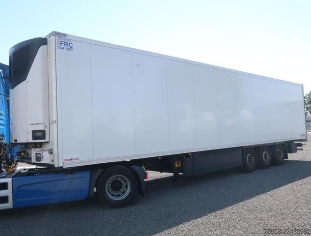 Refriģeratora puspiekabe Schmitz Cargobull SKO 24 Rohrbahn Liftachse Carrier Vector HE19