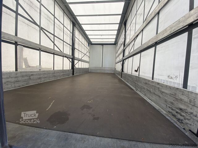 Otwarta przyczepa z plandeką Möslein TPW 105 D Schwebheim  Tandem- Planenanhänger Durchladbar