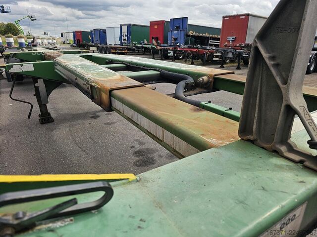 Μεταφορά εμπορευματοκιβωτίων D-TEC FLEXITRAILER /all connections / 3 x extendible/...