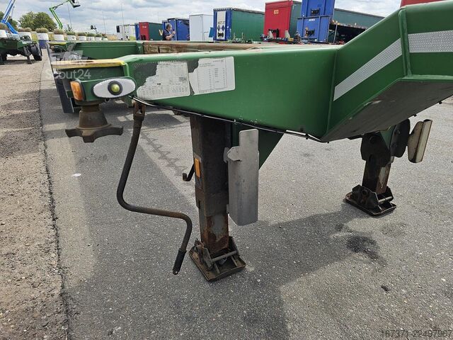 Μεταφορά εμπορευματοκιβωτίων D-TEC FLEXITRAILER /all connections / 3 x extendible/...