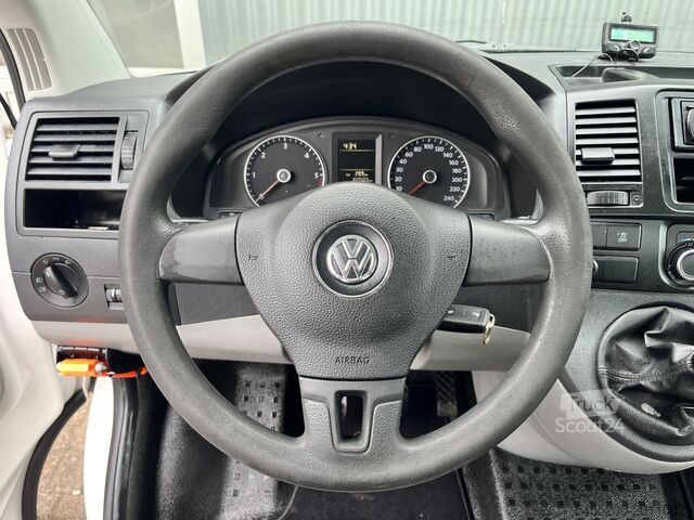 Camion à plateau avec grue Volkswagen Transporter 2.0 TDI L2H1 Laadkraan Amco Veba op...