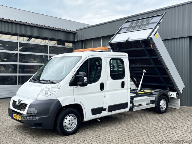 Kipper Peugeot Boxer 335 2.2 HDI L3 DC Kipper Kieper Trekhaak ...