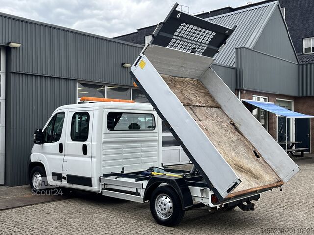 Kipper Peugeot Boxer 335 2.2 HDI L3 DC Kipper Kieper Trekhaak ...
