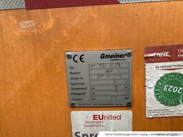 Machine agricole Gmeiner Streuer Yeti 1800 FS