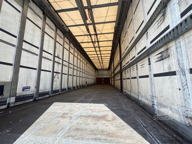 Atvira priekaba su tentu  Boese 24 SYS/SpeedCurtain*/Hubdach/Mega/