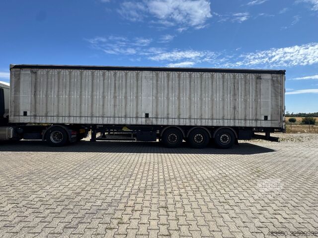 Atvira priekaba su tentu  Boese 24 SYS/SpeedCurtain*/Hubdach/Mega/