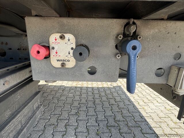 Atvira priekaba su tentu  Boese 24 SYS/SpeedCurtain*/Hubdach/Mega/