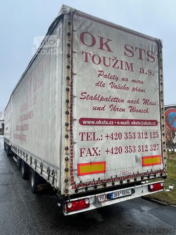 Autocarro con pianale e telone SCANIA R410