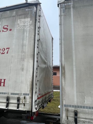 Autocarro con pianale e telone SCANIA R410