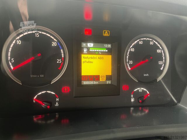 Autocarro con pianale e telone SCANIA R410