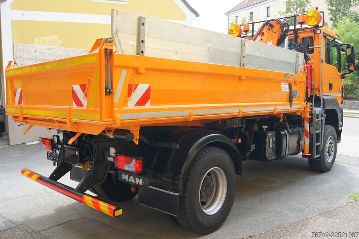 Lastbilsmonterad kran MAN TGS 18.320 BL 4x4 / ATLAS 65.2 / MEILLER-Kipper