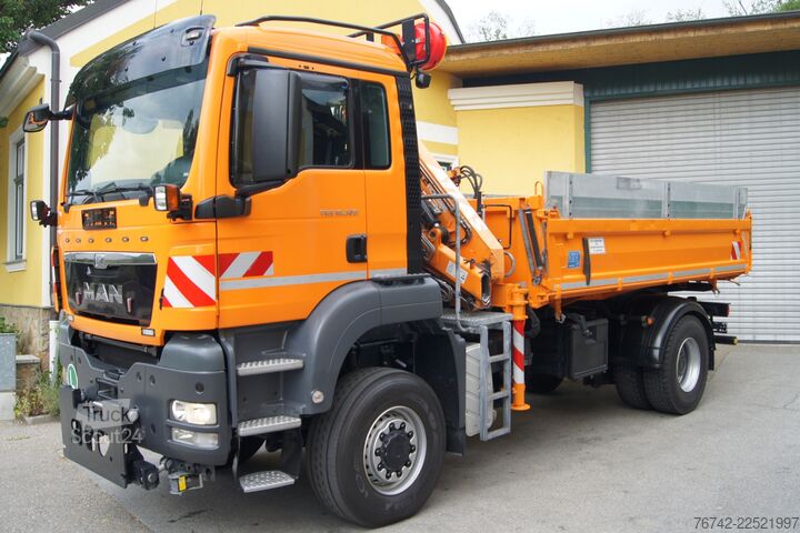 Tippbil MAN TGS 18.320 BL 4x4 / ATLAS 65.2 / MEILLER-Kipper