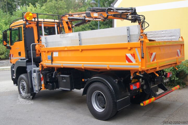 Tippbil MAN TGS 18.320 BL 4x4 / ATLAS 65.2 / MEILLER-Kipper