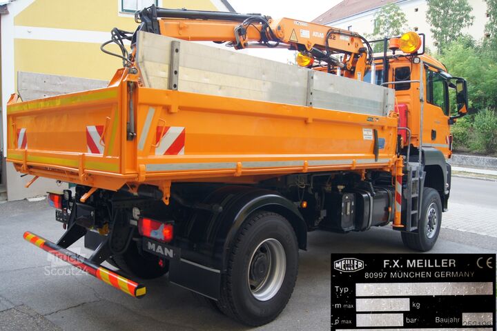 Tippbil MAN TGS 18.320 BL 4x4 / ATLAS 65.2 / MEILLER-Kipper