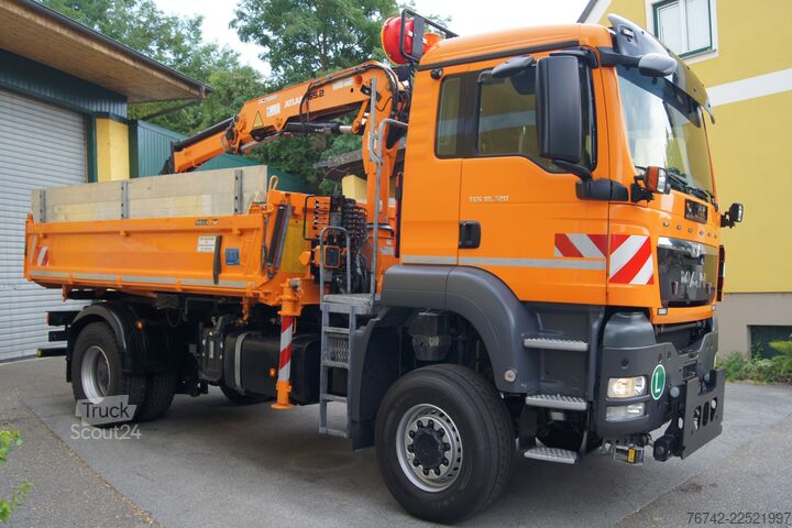 Tippbil MAN TGS 18.320 BL 4x4 / ATLAS 65.2 / MEILLER-Kipper
