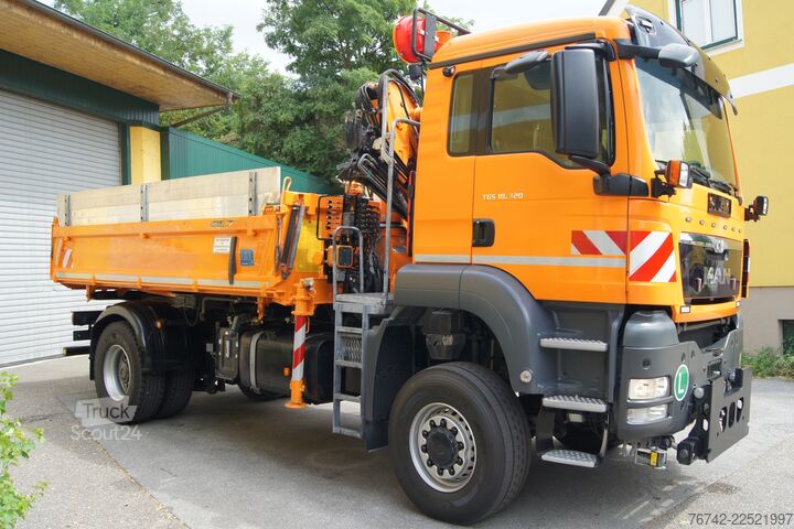 Tippbil MAN TGS 18.320 BL 4x4 / ATLAS 65.2 / MEILLER-Kipper