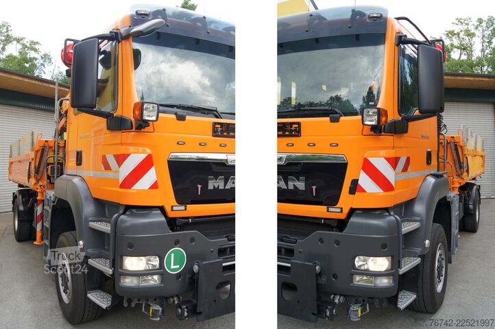 Tippbil MAN TGS 18.320 BL 4x4 / ATLAS 65.2 / MEILLER-Kipper
