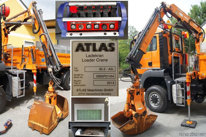 Tippbil MAN TGS 18.320 BL 4x4 / ATLAS 65.2 / MEILLER-Kipper