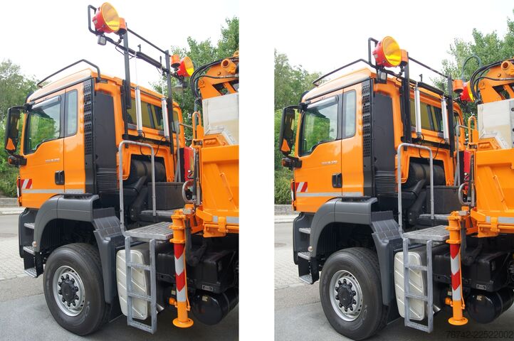 Tresidig tippbil MAN TGS 18.320 BL 4x4 / ATLAS 65.2 / MEILLER-Kipper