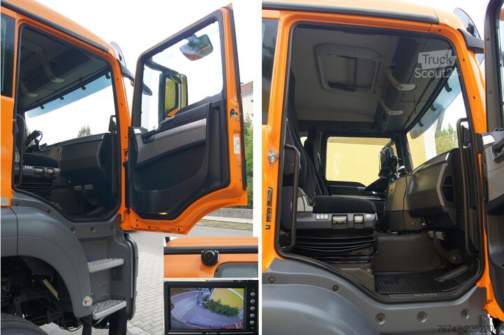Tresidig tippbil MAN TGS 18.320 BL 4x4 / ATLAS 65.2 / MEILLER-Kipper
