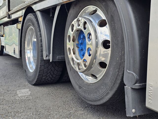 Samochód ciężarowy z plandeką typu platforma Mercedes-Benz Actros 2545 6x2 Lift/Lenk Axe