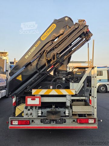 LKW mit Pritsche (offen) RENAULAT D WIDE 430 6x2 Palfinger PK 14.501K SLD5