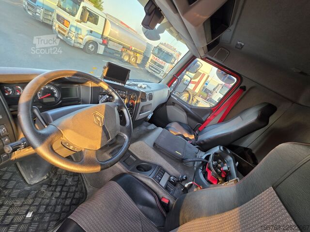 LKW mit Pritsche (offen) RENAULAT D WIDE 430 6x2 Palfinger PK 14.501K SLD5