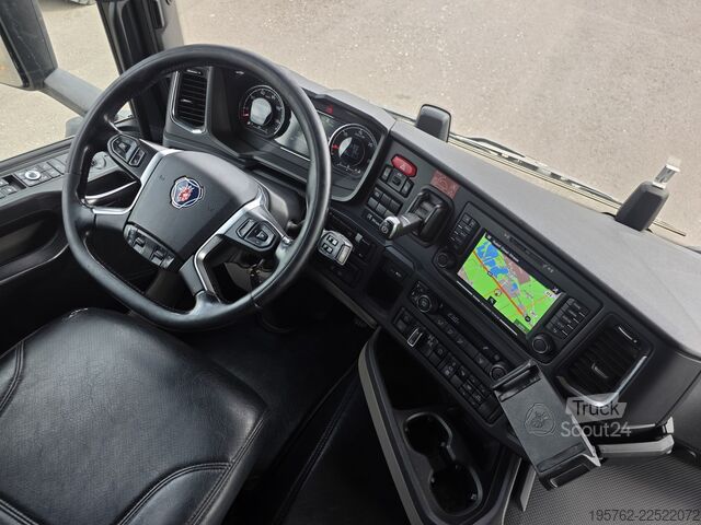 Tovornjak s kavljem za kontejnerje SCANIA R540 8x4 Lenk/Lift MEILLER Abrollkipper