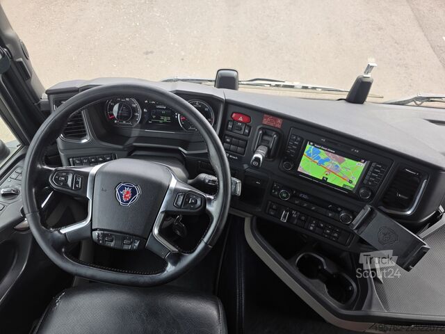 Tovornjak s kavljem za kontejnerje SCANIA R540 8x4 Lenk/Lift MEILLER Abrollkipper