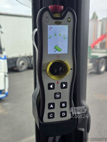 Tovornjak s kavljem za kontejnerje SCANIA R540 8x4 Lenk/Lift MEILLER Abrollkipper