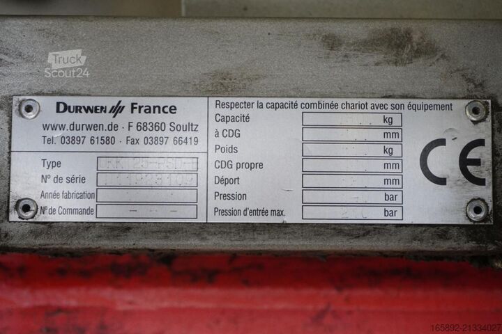 Carrello elevatore DURWEN DURWEN UKK 25-PSD-E, Breite 1150 mm