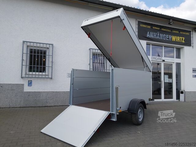 Autotraileri Anssems GTB 1200 VT 2 251x128x118cm verfügbar abschließbar belastbarer Aludeckel bis 100kg