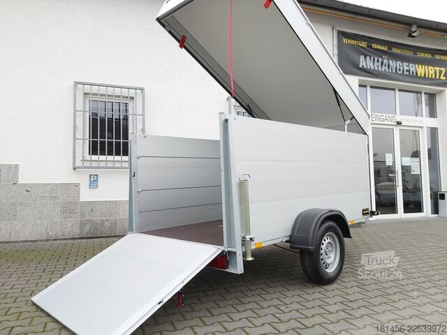 Autotraileri Anssems GTB 1200 VT 2 251x128x118cm verfügbar abschließbar belastbarer Aludeckel bis 100kg