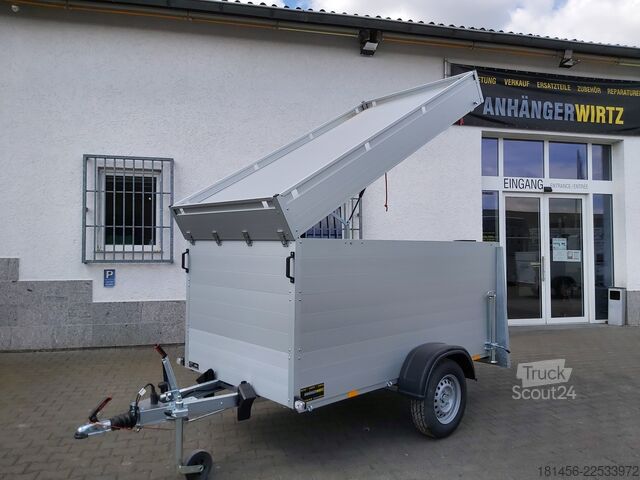 Autotraileri Anssems GTB 1200 VT 2 251x128x118cm verfügbar abschließbar belastbarer Aludeckel bis 100kg
