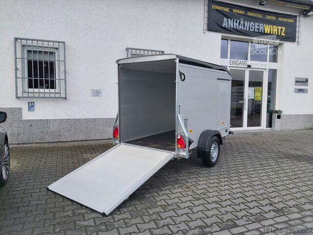 Gesloten opbouw Cheval Liberté Roadster Sport C 255 Aluminium Seitenwände Seitentür Heckrampe 1300kg gebremst direkt