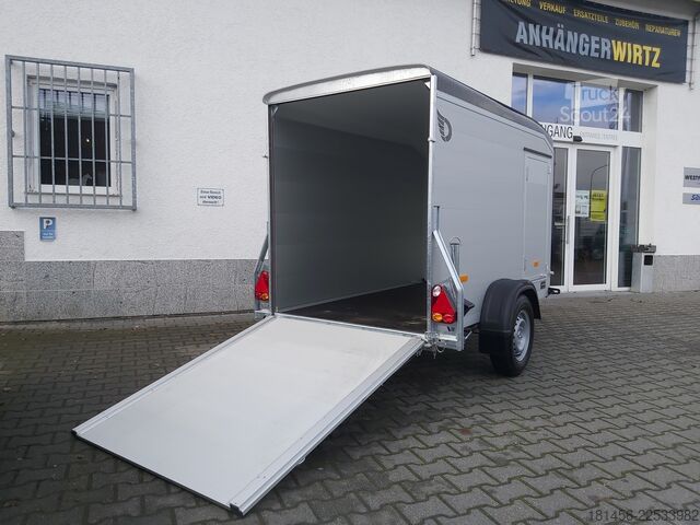 Gesloten opbouw Cheval Liberté Roadster Sport C 255 Aluminium Seitenwände Seitentür Heckrampe 1300kg gebremst direkt