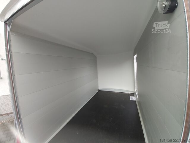 Gesloten opbouw Cheval Liberté Roadster Sport C 255 Aluminium Seitenwände Seitentür Heckrampe 1300kg gebremst direkt