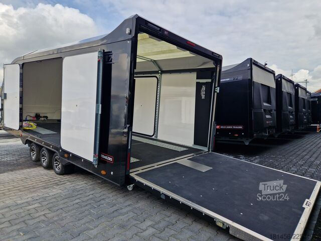 Remorque porte-voitures Brian James Trailers RT 7 397-5523 black Race Ramp verfügbar